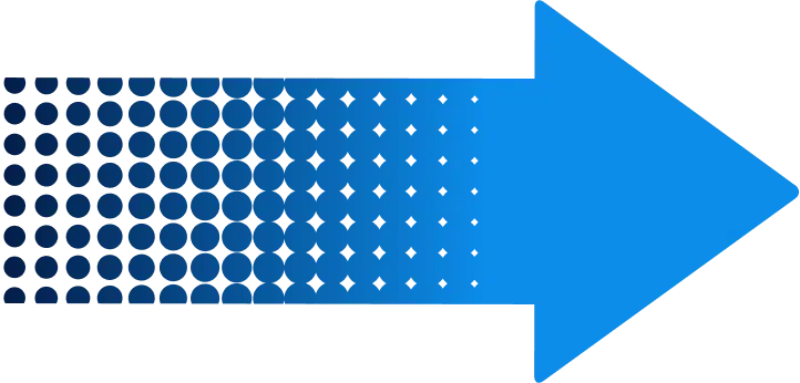Blue Arrow